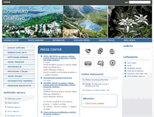 Tablet Screenshot of bosanskograhovo.ba